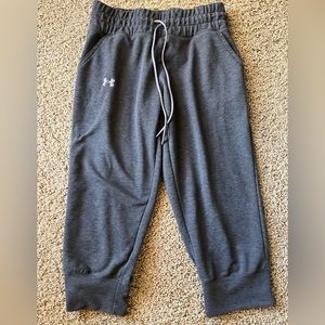 Under armor crop joggers workout pants